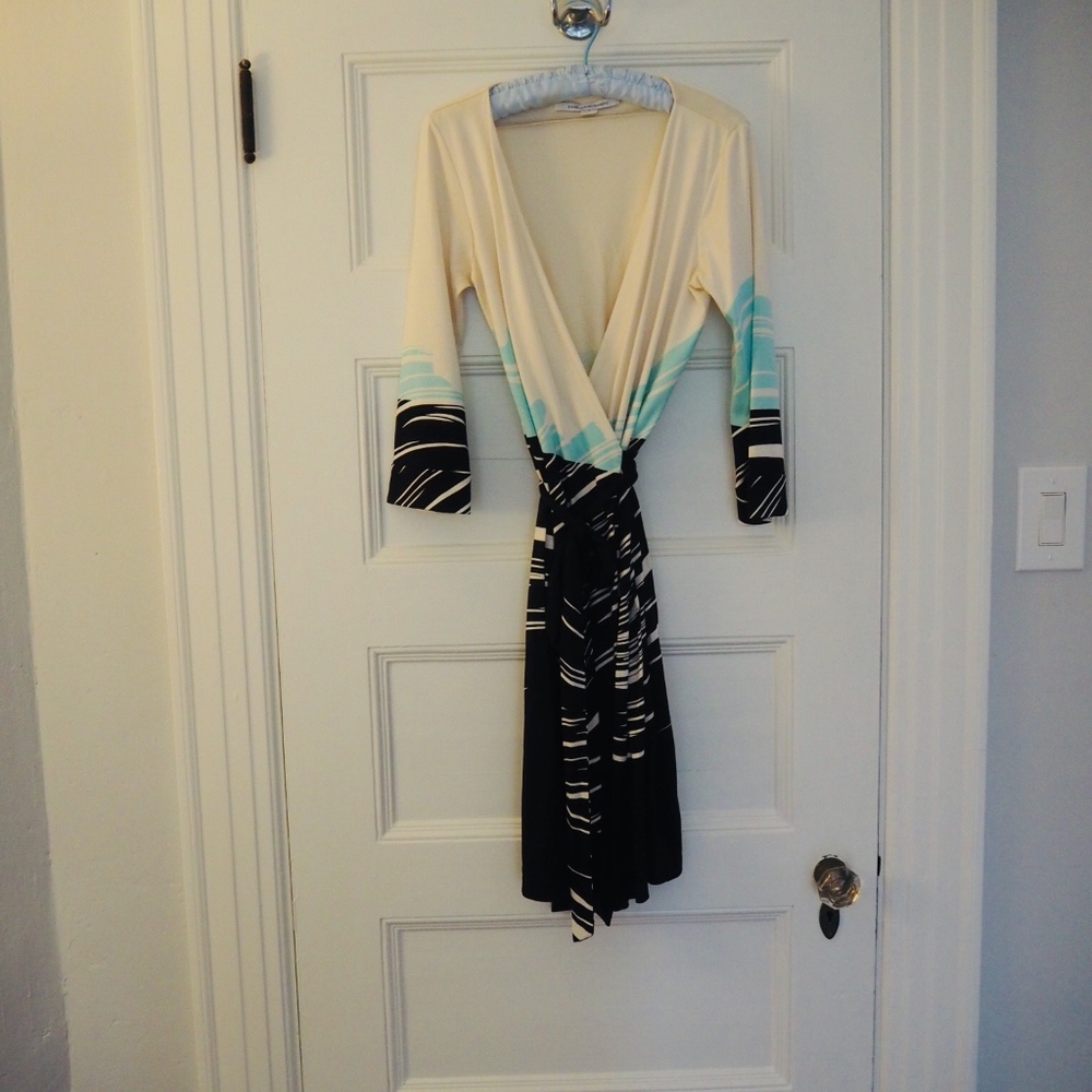 DVF New Julian Two Wrap Dress